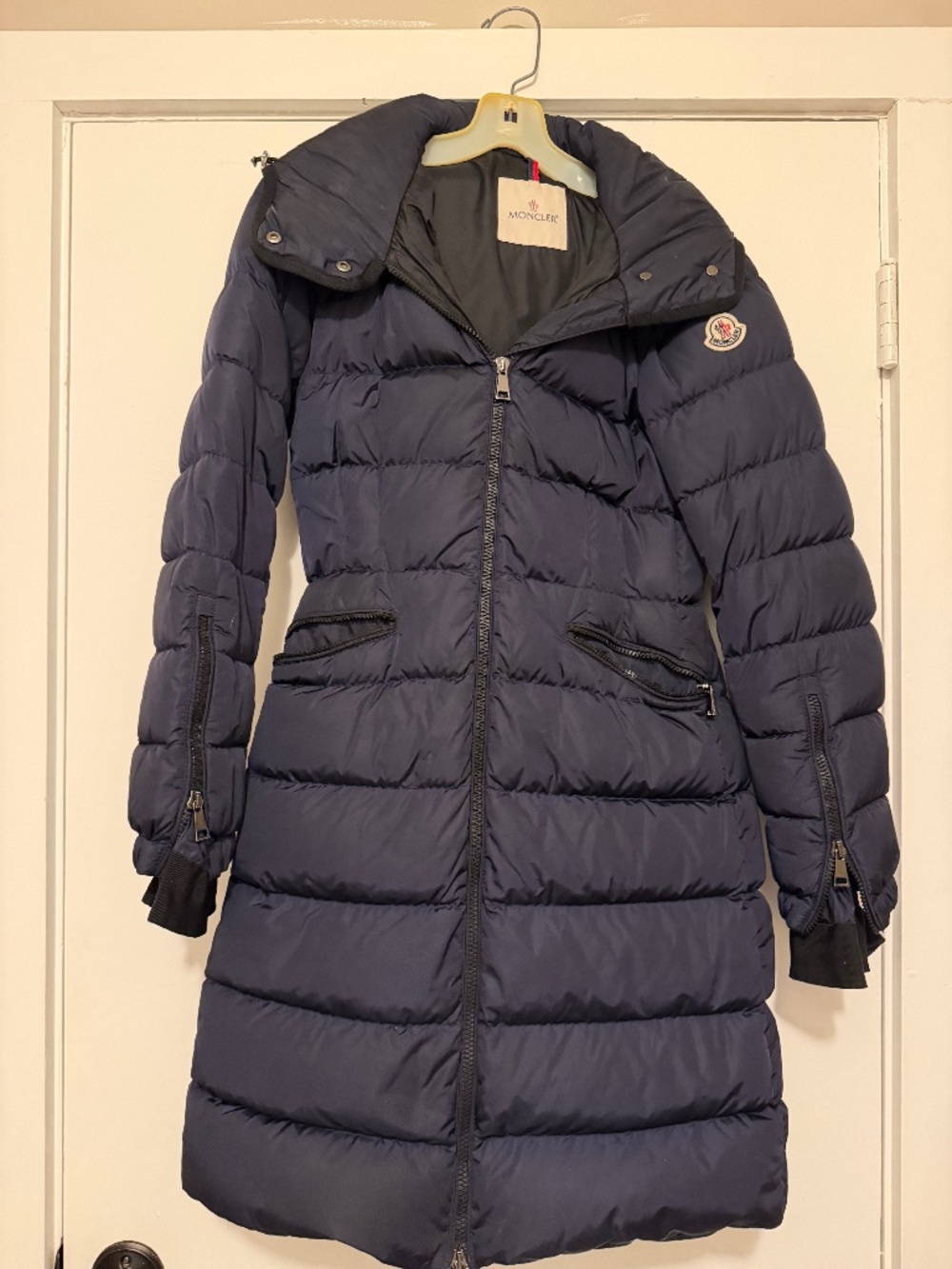 Moncler Down Coat - Navy